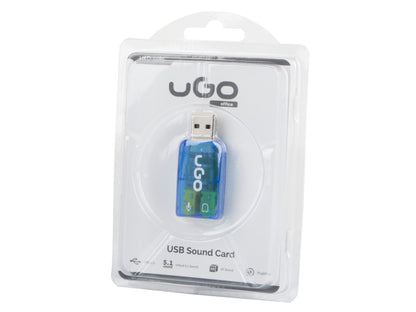 uGo UKD-1085 ljudkort 5.1 kanaler USB