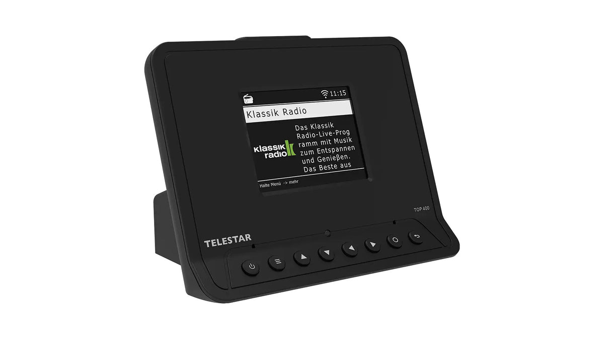 Telestar 5700400 radioapparater Internet Digital Svart