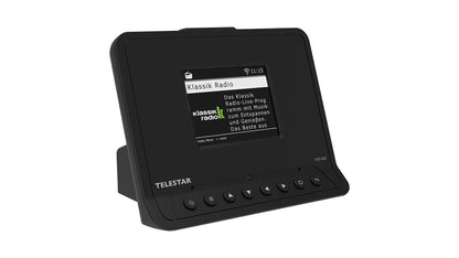 Telestar 5700400 radioapparater Internet Digital Svart