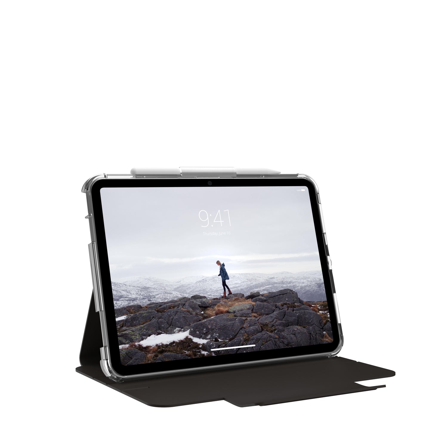 [U] by UAG Lucent 27,7 cm (10.9") Folio Svart, Transparent