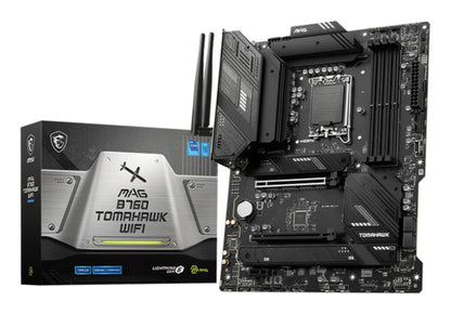 MSI MAG B760 TOMAHAWK WIFI moderkort LGA 1700 ATX
