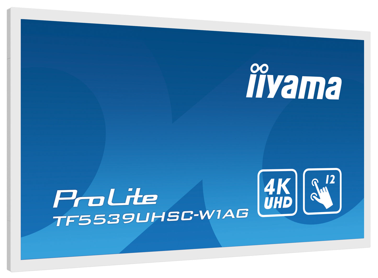 iiyama ProLite TF5539UHSC-W1AG platta pc-skärmar 139,7 cm (55") 3840 x 2160 pixlar 4K Ultra HD LED Pekskärm Flera användare Vit