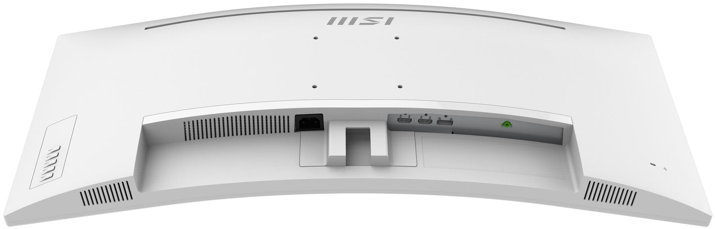 MSI Pro MP341CQ platta pc-skärmar 86,4 cm (34") 3440 x 1440 pixlar UltraWide Quad HD Vit