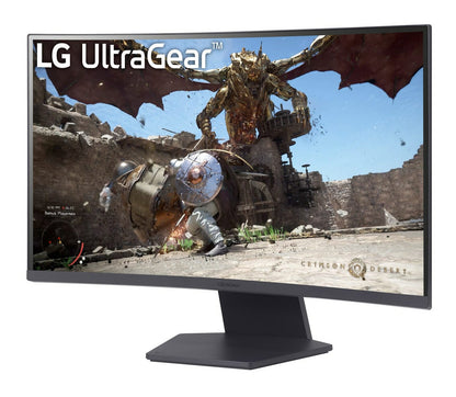 LG 27GS60QC-B platta pc-skärmar 68,6 cm (27") 2560 x 1440 pixlar Full HD LCD Svart