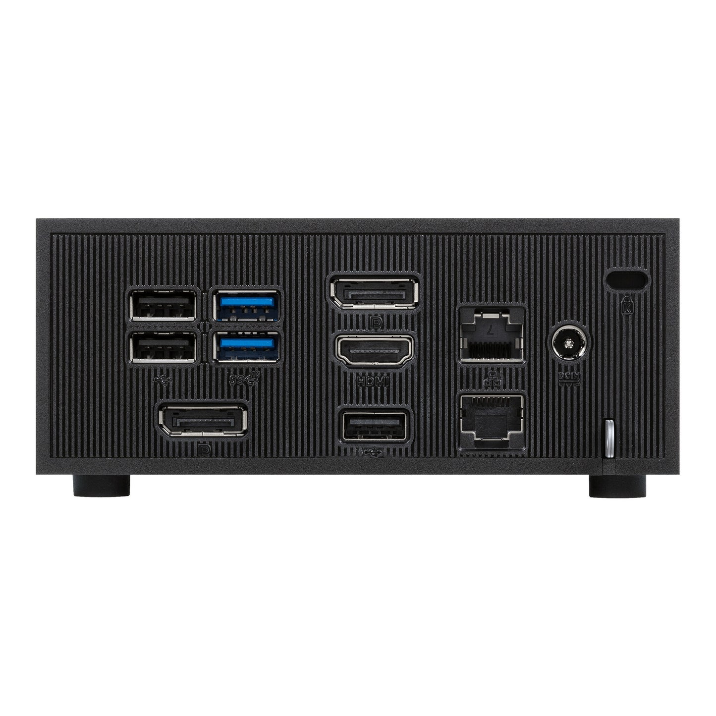 ASUS PN42-SN004AV Intel® N N100 4 GB DDR4-SDRAM 128 GB SSD Windows 11 Pro Mini PC Mini-PC Svart