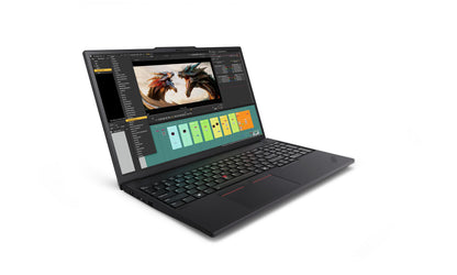 Lenovo ThinkPad P16v Gen 3 (Intel) Intel Core Ultra 7 255H Mobil arbetsstation 40,6 cm (16") WUXGA 32 GB DDR5-SDRAM 1 TB SSD NVIDIA RTX PRO 1000 Blackwell Wi-Fi 7 (802.11be) Windows 11 Pro Nordic Svart