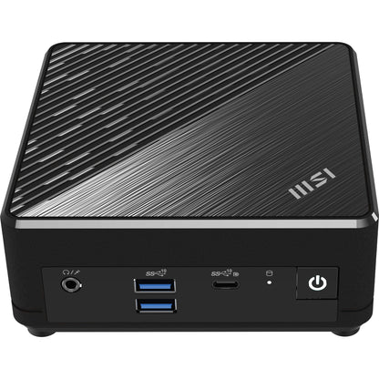 MSI Cubi N ADL-006DE Intel® N N200 4 GB DDR4-SDRAM 128 GB SSD Windows 11 Pro Mini PC Mini-PC Svart