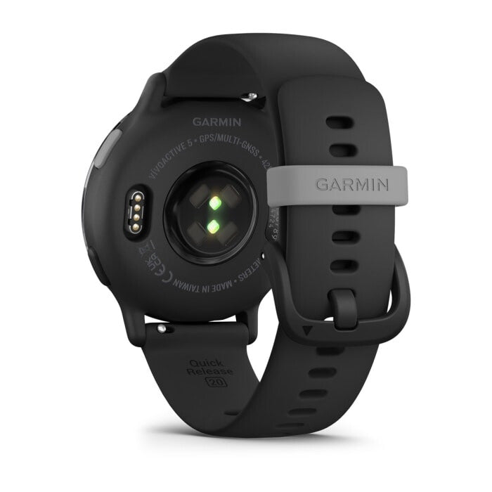 Garmin Vivoactive 5 3,05 cm (1.2") AMOLED 42 mm Digital 390 x 390 pixlar Pekskärm Svart Wi-Fi GPS