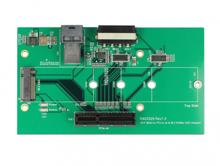 DeLOCK 63952 nätverkskort/adapters Intern M.2, PCIe