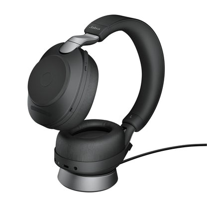 Jabra Evolve2 85 Headset Kabel & Trådlös Huvudband Kontor/callcenter USB Type-A Bluetooth Svart