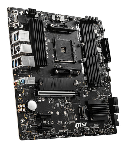 MSI B550M PRO-VDH moderkort AMD B550 Uttag AM4 micro ATX