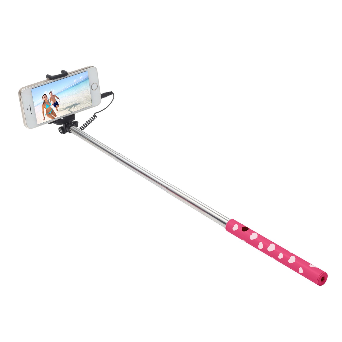 Ultron 173951 selfiepinne Smartphone Rosa, Silver, Vit
