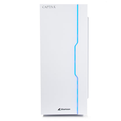 CAPTIVA Advanced Gaming R78-261 AMD Ryzen™ 7 5700X 16 GB DDR4-SDRAM 1 TB SSD NVIDIA GeForce RTX 4060 Windows 11 Home Skrivbord PC Vit