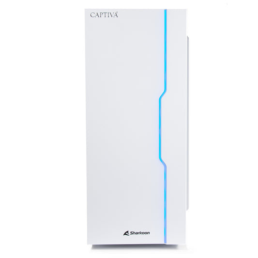 CAPTIVA Advanced Gaming R78-261 AMD Ryzen™ 7 5700X 16 GB DDR4-SDRAM 1 TB SSD NVIDIA GeForce RTX 4060 Windows 11 Home Skrivbord PC Vit