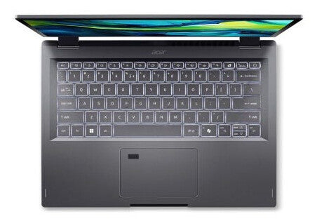 Acer Aspire Spin 14 ASP14-52MTN Intel Core Ultra 7 155U Bärbar dator 35,6 cm (14") Pekskärm WUXGA 32 GB LPDDR5x-SDRAM 1 TB SSD Wi-Fi 6E (802.11ax) Windows 11 Home tyska Grå