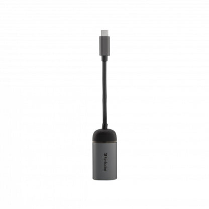 Verbatim 49146 dockningsstationer för bärbara datorer USB 3.2 Gen 1 (3.1 Gen 1) Type-C Svart, Silver