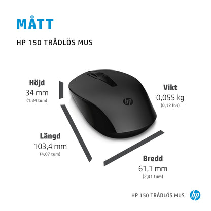 HP 150 trådlös mus