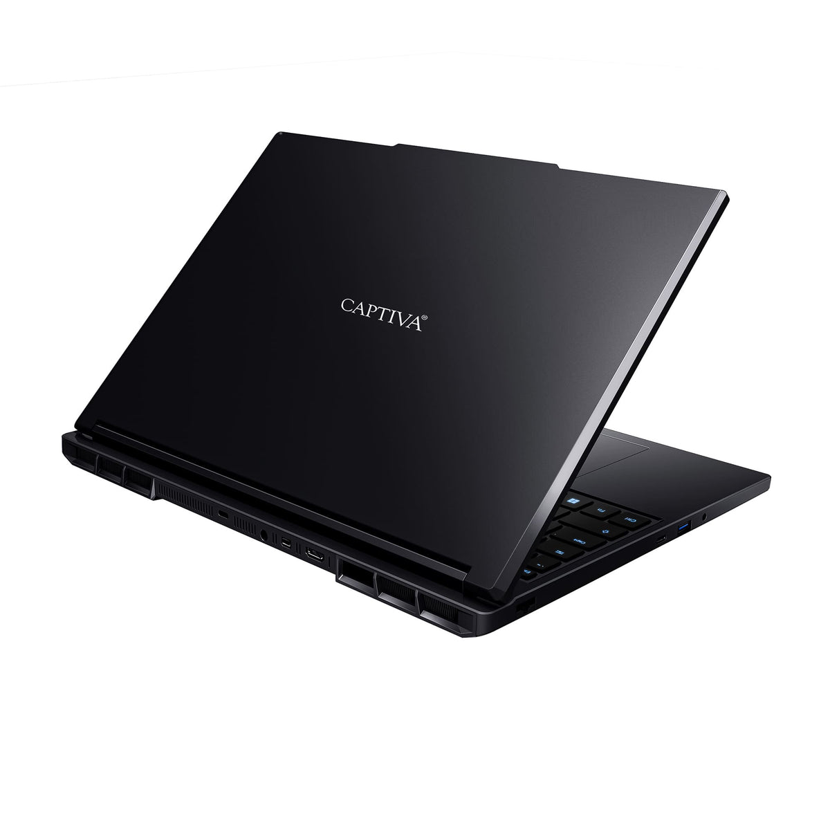 CAPTIVA 99480 bärbara datorer Intel® Core™ i9 i9-14900HX Bärbar dator 40,6 cm (16") WQXGA 16 GB DDR5-SDRAM SSD NVIDIA GeForce RTX 5070 Ti Wi-Fi 6 (802.11ax) Windows 11 Home tyska Svart