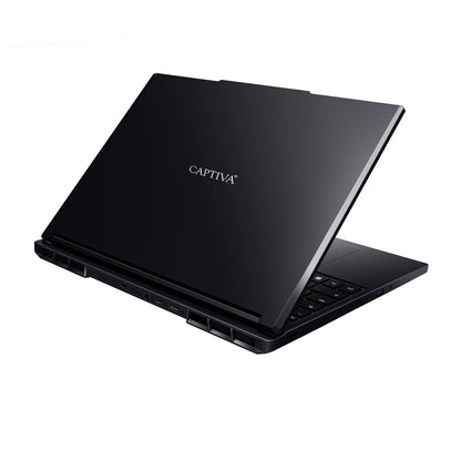 CAPTIVA 99480 bärbara datorer Intel® Core™ i9 i9-14900HX Bärbar dator 40,6 cm (16") WQXGA 16 GB DDR5-SDRAM SSD NVIDIA GeForce RTX 5070 Ti Wi-Fi 6 (802.11ax) Windows 11 Home tyska Svart