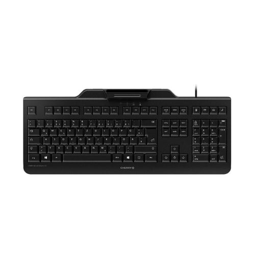 CHERRY JK-A0400EU-2 tangentbord Kontor USB QWERTY Engelska (USA) Svart