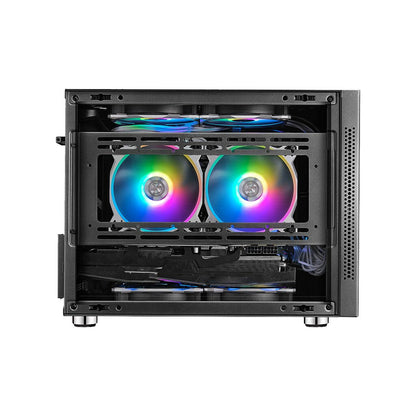Inter-Tech IM-1 POCKET Micro Tower Svart