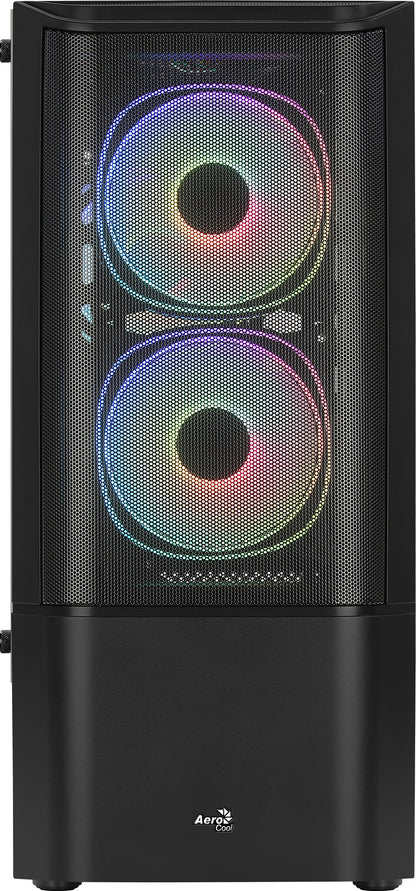 Aerocool Quantum Mesh Midi Tower Svart