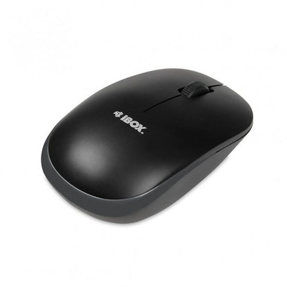 iBox DESKTOP KIT PRO tangentbord Mus inkluderad QWERTY Svart