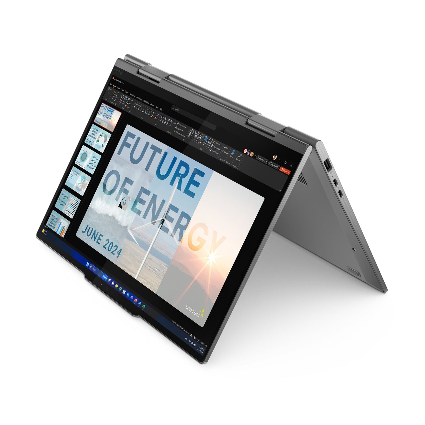 Lenovo ThinkPad X1 2-in-1 Gen 9 Intel Core Ultra 7 155U Hybrid (2-i-1) 35,6 cm (14") Pekskärm WUXGA 32 GB LPDDR5x-SDRAM 512 GB SSD Wi-Fi 6E (802.11ax) Windows 11 Pro Nordic Grå Intel Core Ultra 7 155U (12MB Cache), 32GB LPDDR5x-SDRAM, 512GB SSD, 35.6 cm (