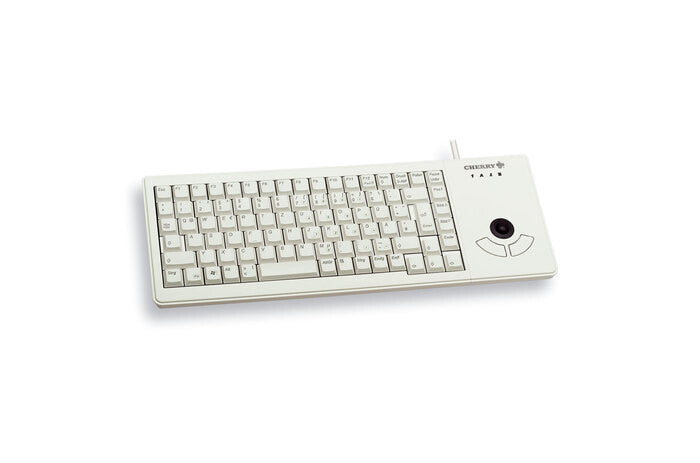 CHERRY XS Trackball tangentbord Universal USB QWERTY Engelska (USA) Grå