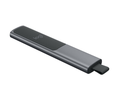 Logitech 910-004861 trådlösa presentatörer Bluetooth/RF Grå