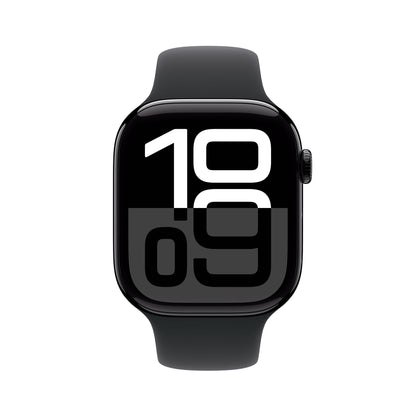Apple Watch Series 10 OLED 46 mm Digital 416 x 496 pixlar Pekskärm 4G Svart Wi-Fi GPS