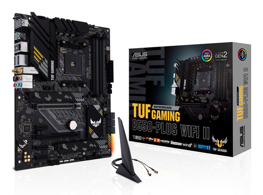 ASUS TUF GAMING B550-PLUS WIFI II AMD B550 Uttag AM4 ATX