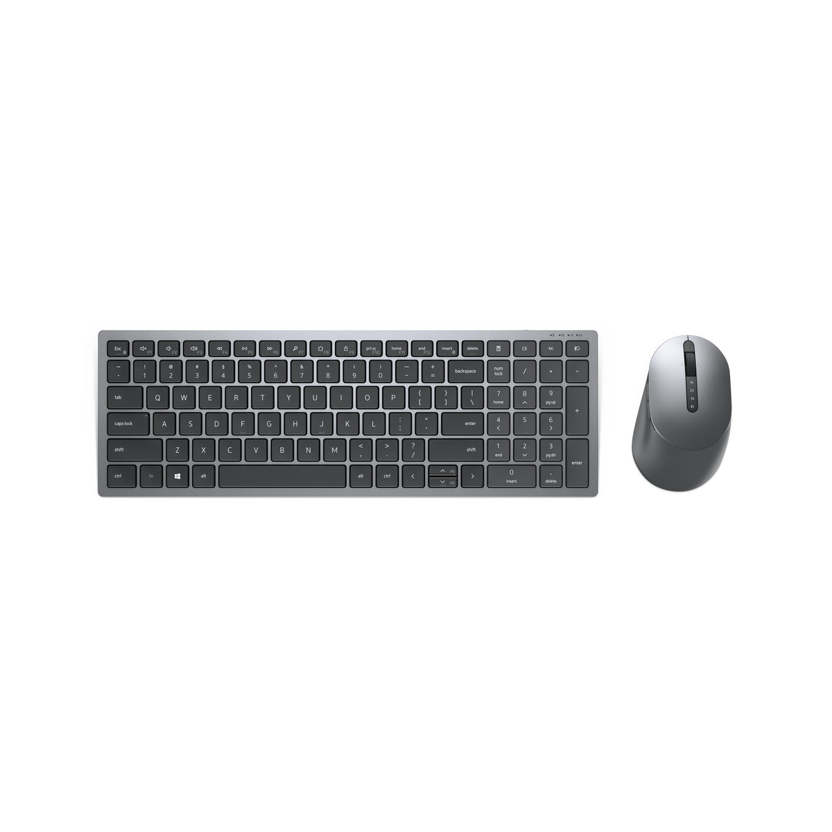 DELL Pro Plus kompakt tangentbord och mus – KM7120W - Nordiska länderna (QWERTY)