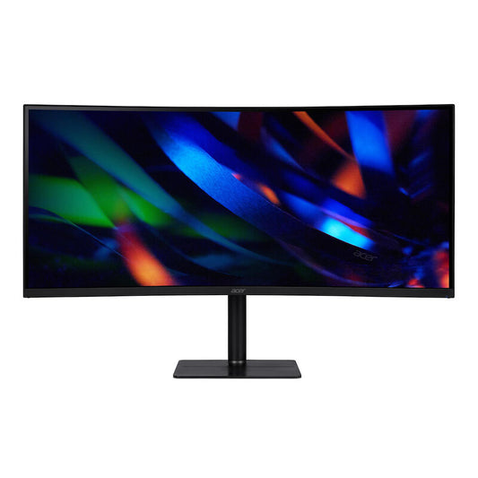 Acer CZ342CURHBMIPHUZX platta pc-skärmar 86,4 cm (34") 3440 x 1440 pixlar Quad HD LCD Svart