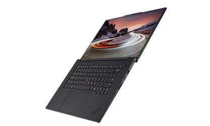 Lenovo ThinkPad T1g Gen 8 Intel Core Ultra 7 255H Bärbar dator 40,6 cm (16") WUXGA 32 GB LPDDR5x-SDRAM 1 TB SSD NVIDIA GeForce RTX 5060 Wi-Fi 7 (802.11be) Windows 11 Pro tyska Svart