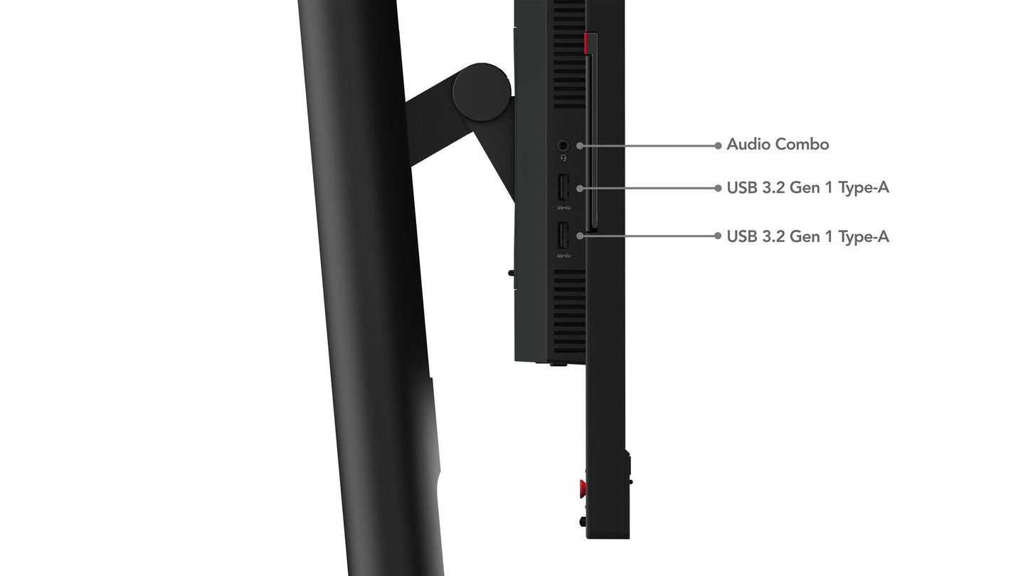 Lenovo ThinkVision T24mv-30 LED display 60,5 cm (23.8") 1920 x 1080 pixlar Full HD Svart