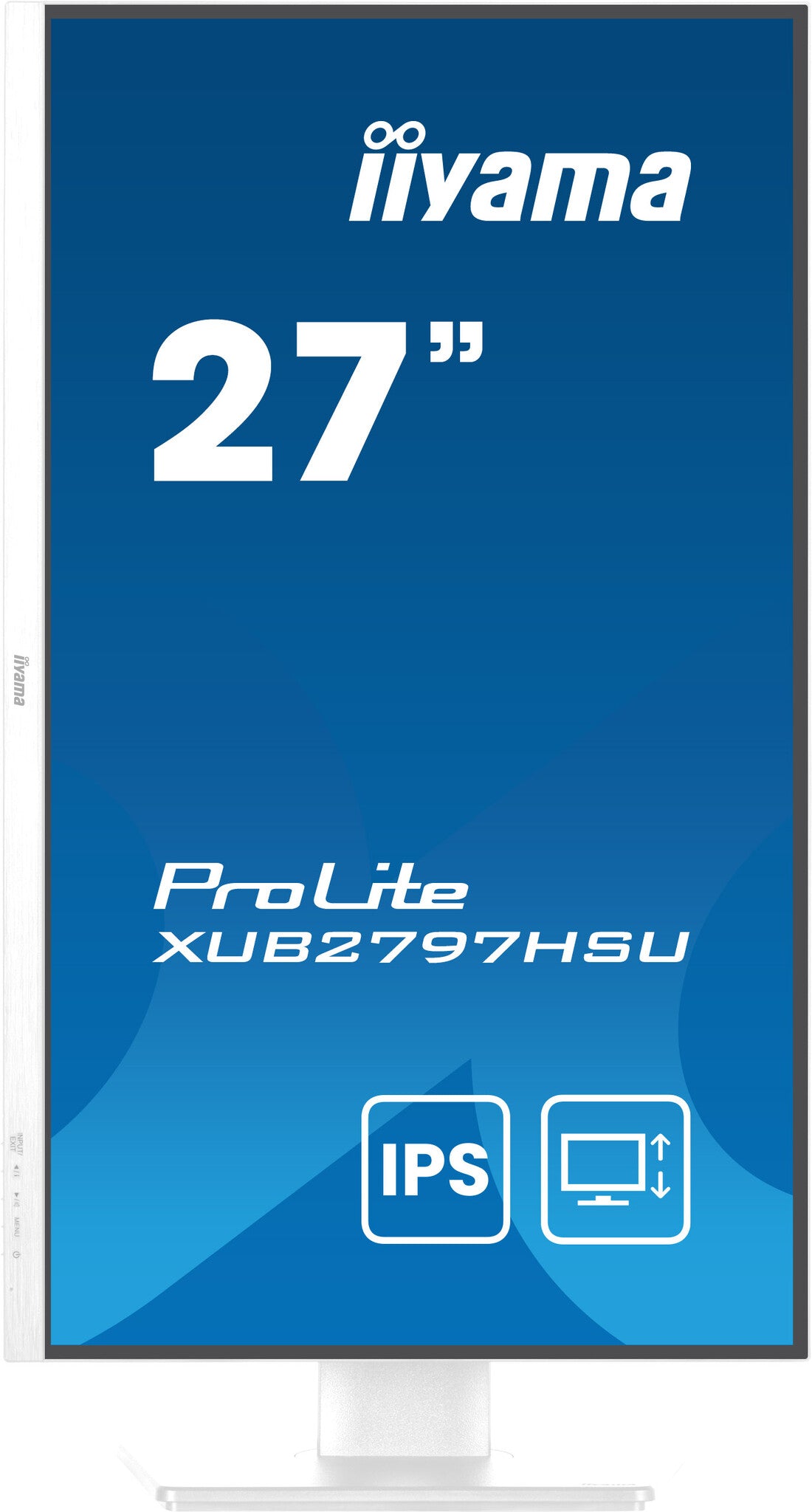 iiyama ProLite XUB2797HSU-W2 platta pc-skärmar 68,6 cm (27") 1920 x 1080 pixlar Full HD LED Vit