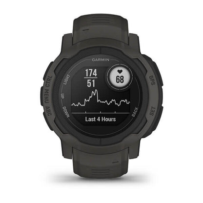 Garmin Instinct 2 2,29 cm (0.9") MIP 45 mm Digital 176 x 176 pixlar grafit GPS