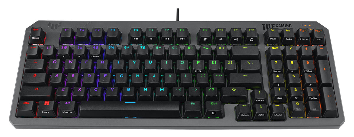 ASUS TUF Gaming K3 Gen II tangentbord Spela USB QWERTY Svart