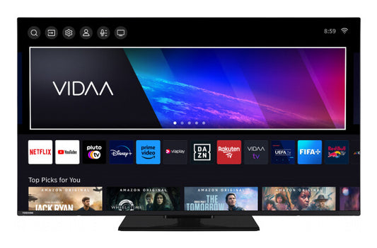 Toshiba 50UV3463DG TV-apparat 127 cm (50") 4K Ultra HD Smart-TV Svart 275 cd/m²
