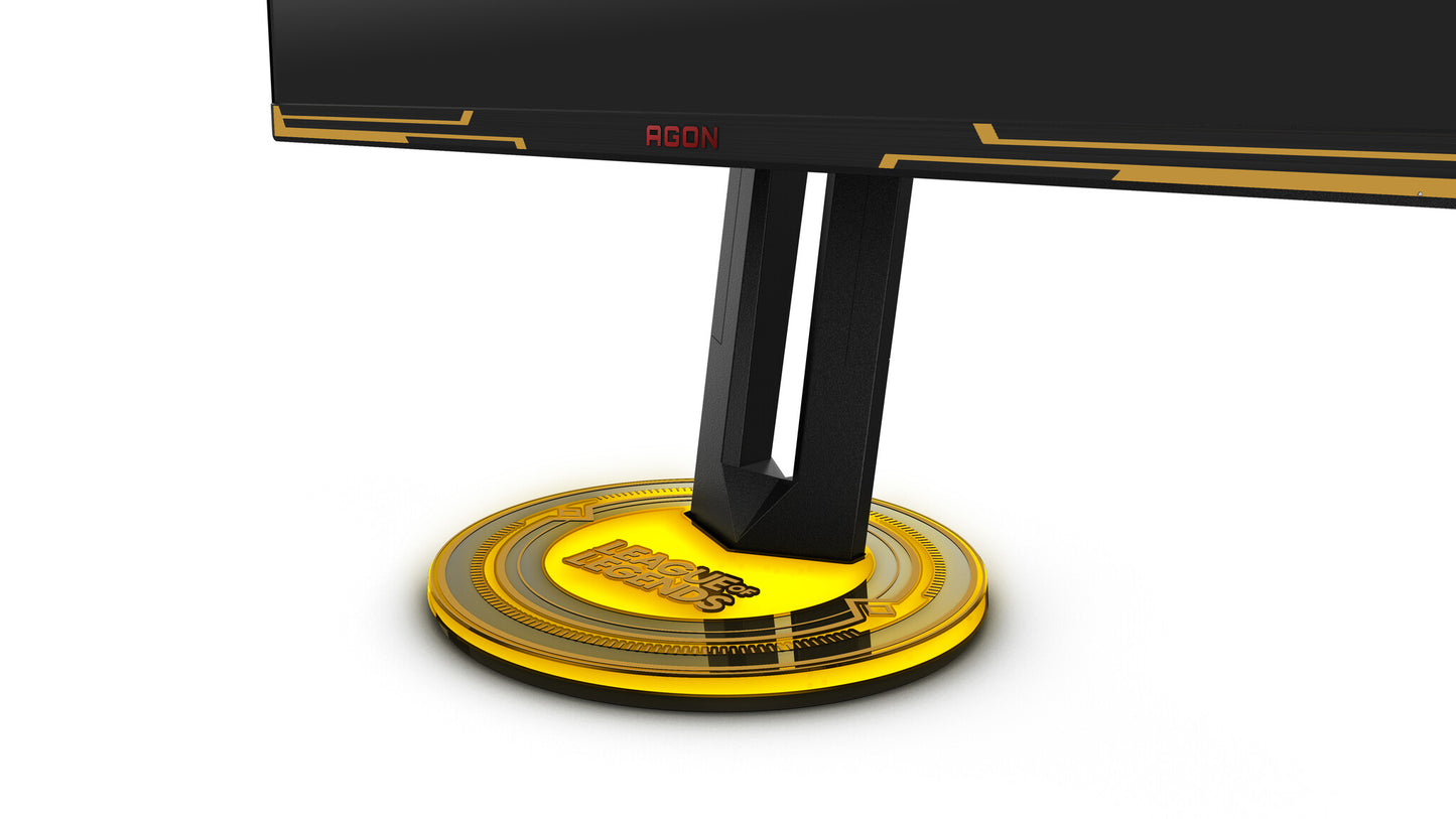 AOC AGON AG275QXL LED display 68,6 cm (27") 2560 x 1440 pixlar Quad HD Svart, Guld