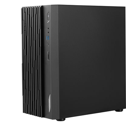 MSI PRO DP180 14A-825EU PC Intel® Core™ i5 i5-14400 8 GB DDR5-SDRAM 512 GB SSD Windows 11 Pro Skrivbord Svart