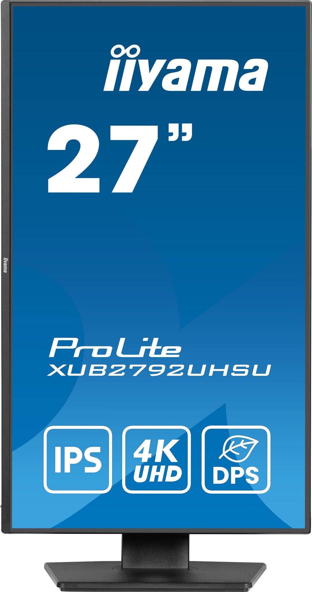 iiyama ProLite XUB2792UHSU-B6 platta pc-skärmar 68,6 cm (27") 3840 x 2160 pixlar 4K Ultra HD LED Svart