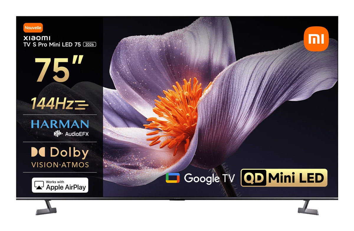 Xiaomi TV S Pro 190,5 cm (75") 4K Ultra HD Smart-TV Wi-Fi Grå 1700 cd/m²