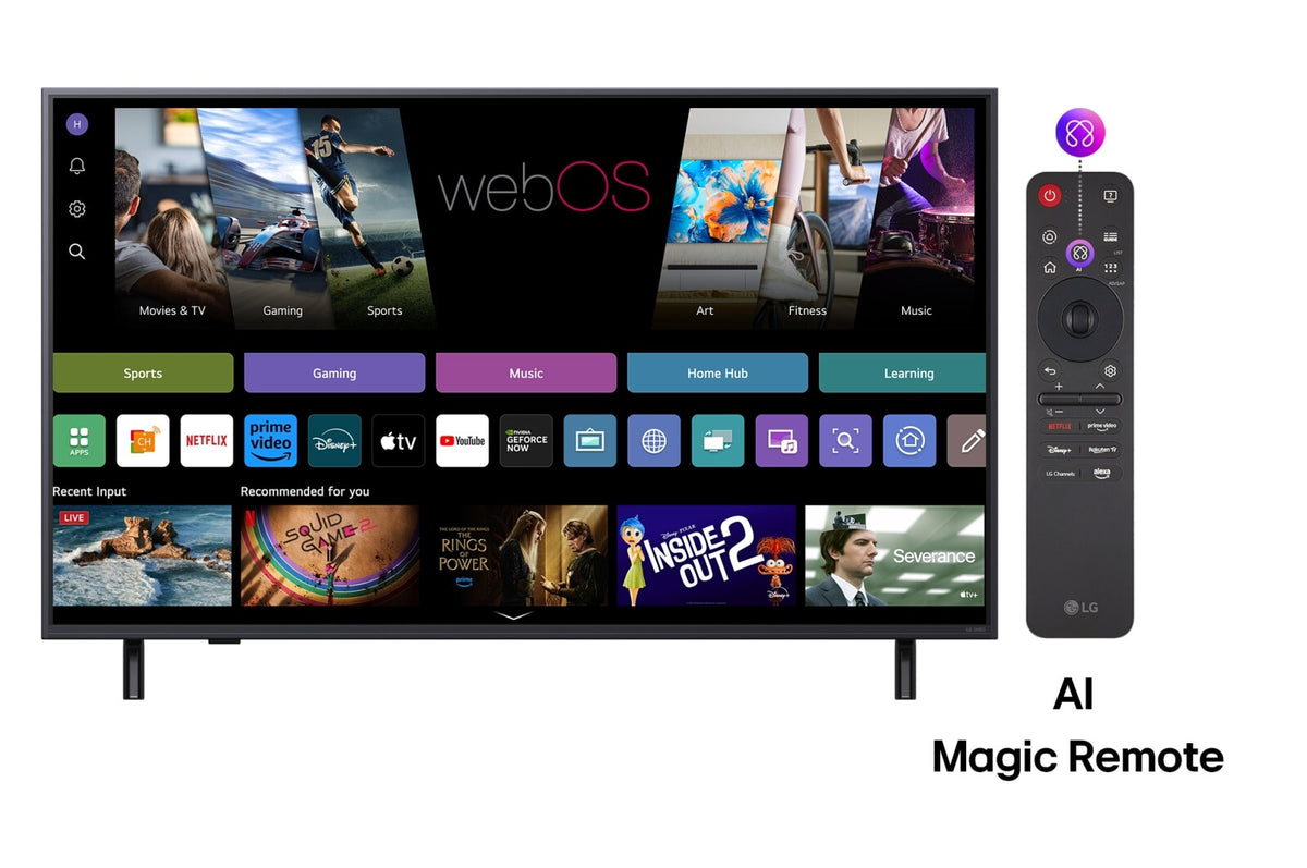 LG QNED 50QNED82A3B TV-apparat 127 cm (50") 4K Ultra HD Smart-TV Wi-Fi Svart