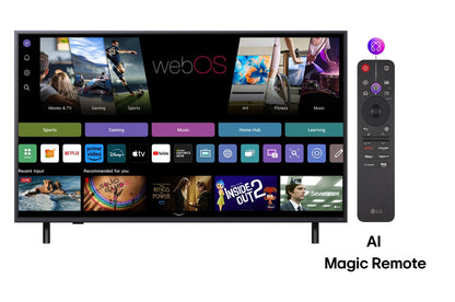 LG QNED 50QNED82A3B TV-apparat 127 cm (50") 4K Ultra HD Smart-TV Wi-Fi Svart