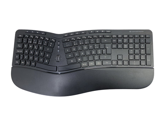 Conceptronic ORAZIO02PT tangentbord Mus inkluderad Kontor RF Trådlös QWERTY Portugisisk Svart