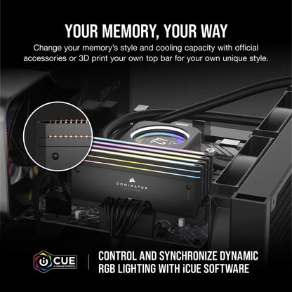 Corsair Dominator CMHC48GX5M2X8000C38 RAM-minnen 48 GB 2 x 24 GB DDR5 4800 MHz