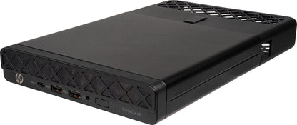 HP EliteDesk 8 Mini G1a AMD Ryzen™ 5 220 16 GB DDR5-SDRAM 512 GB SSD Windows 11 Pro Mini PC Mini-PC Svart