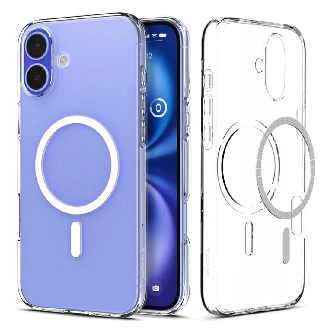 Spigen Liquid Crystal MagFit mobiltelefonfodral 15,5 cm (6.1") Mobilskal Transparent